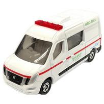 Tomica No. 44 Nissan NV400 EV Ambulance Diecast Toy Vehicle gray