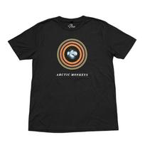 Arctic Monkeys Shirt Large Black Tour Concert Britpop Indie Rock Band Tee Y2K Unisex T-Shirt XXL black
