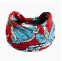 Boho galvos juostos moterims mazguotos plačios galvos juostos turbanas joga treniruotės galvos juostelės tamprios plaukų juostelės medvilninė bandana plaukų aksesuarai gray