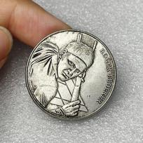 2020 Swiss tennis superstar Federer 20 franc commemorative coin collection white