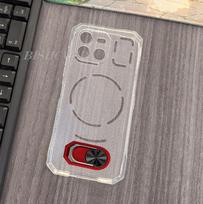 Magnet Phone Case For Doogee Blade GT Ultra 6.72  BladeGT GTUltra Shockproof Soft TPU Silicone Cover With Ring Holder