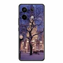 Skirta Xiaomi Redmi Note 13 Pro 5G dėklas, prabangus TPU minkšto silikono galinis dangtelis, telefono dėklai Redmi Note13 Pro Plus 5G, atsparus smūgiams Fundas -Note 13 Pro Plus 5G black