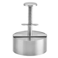 Stainless Steel Manual Burger Press & Food Mold gray