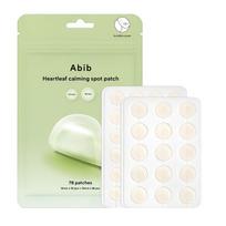 Abib Heartleaf Calming Spot Patch Acne Care Hydrocolloid Patch Set 78P white