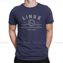 Linux Exclusive Linux Tshirt Ideal As A Gift Graphic Tshirt Linux Gnu Minix Unix Printing Tops Casual T Shirt Male Tee M blue