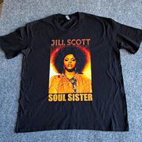 Unbranded Jill Scott Soul Sister Graphic T-Shirt Size XL Black Music Tee Unisex T-Shirt XXXL gray