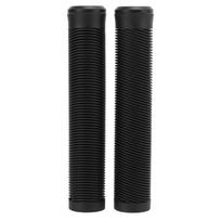 1 Pair 16cm Bike Handlebar Grips Soft TPE Rubber Anti Slip Handle Grips for Fixed Gear black