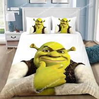 Cartoon Fantasy movie funny ShrekS Duvet Cover Pillowcase Bedding Set Adult Boy Girl Bedroom Decoration Gift Single Double Size 70x133cm 2pcs