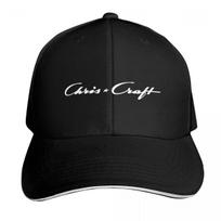 Chris Craft Boats Baseball Cap Casual Daily Wear Quick Dry PerforUnisexce Cotton Twill Breathable black