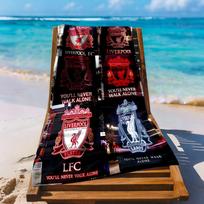 Liverpool Football Club Beach Towel Super Soft Microfiber Quickdry Fabric Comfortable Lightweight 70cmx140cm(27x55inch)