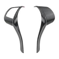Steering Wheel Trim Cover Sticker for Nissan Navara NP300 2015-2025 Qashqai J11 X-Trail T32 Teana Altima 2013 - 2018 style B