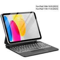 Magic Keyboard for iPad 11th Generation A16 2025 11 A3354 A3355 Keyboard Case for iPad 10th Gen 2022 10.9  A2696 A2757 Cover iPad 10 (10.9-inch) juoda