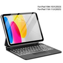 Magic Keyboard for iPad 11th Generation A16 2025 11 A3354 A3355 Keyboard Case for iPad 10th Gen 2022 10.9  A2696 A2757 Cover iPad 10 (10.9-inch) juoda
