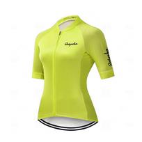 RAPHA Womens Short Sleeve Cycling Jersey Bib Shorts Set Road Bike Quick Dry Wear S