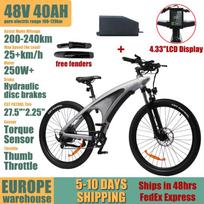 HX Q5 Adult E Bikes Electric Bike 48V20AH Ebikes Electric Dirt Bike Electric Bicycle 85N.M Mountain E Bike 27.5'*2.25' Off-Road Tires