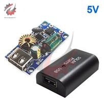 12V 24V 48V 60V 72V DC-DC žeminantis keitiklis 5V 2A USB įkrovimo plokštė automobilio mobiliojo telefono maitinimo šaltiniui įkrovikliui