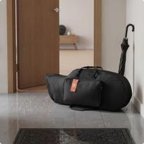 Euphonium Gig Bag Padded Easy to Carry for Rehearsals, Musicians brown