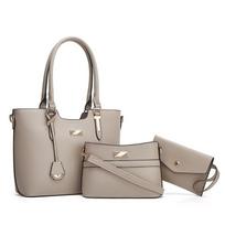 Women's Handbag Set 3-Piece Tote Bag Elegant Mother-Daughter Style Purse