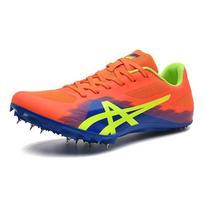 Men's Athletic Shoe Brand Race Sneakers Big Size 46 Track Spikes Shoes for Men Women High Quality Professional Running Shoes Man 46 red