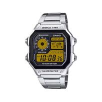 CASIO Unisex Custom Collection Laikrodis AE-1200WHD-1A- Yellow Shimmery black