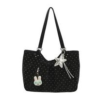 High Appearance Level Tote Bag - Single Shoulder Bag - Handbag for Commuting and Casual Use With pendant