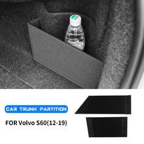 For Volvo S60 S90 V60 XC40 XC60 XC90 Car Storage Side Trunk Partition Organizer Bag Box Interior Accessories for S60 12-19