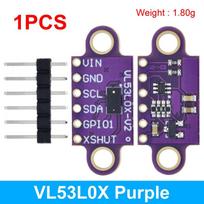 1/5PCS VL53L0X Time-of-Flight (ToF) Laser Ranging Sensor Breakout 940nm GY-VL53L0XV2 Laser Distance Module I2C IIC 3.3V/5V