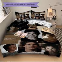 Damon Salvatore'S Journey Bedding Sets For All Sizes New 3D Printed Bed Cover Comforter Duvet Cover Pillowcase Bedroom Decoration 264cmx229cm