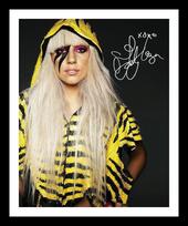 Lady Gaga Autograph Signed & Framed Photo 17