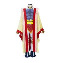 Record of Ragnarok Buddha & Qin Shi Huang Cosplay Full Set, Battle Anime Outfit XXXL beige