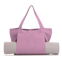 Large Capacity Yoga Mat Carry Bag Lightweight Pilates Mat Case Multifunctional Yoga Bag  Travel rožinė