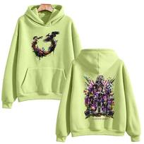 Bado žaidynės Saulė rinkimuose Hoody Vyrams Moterims Dvipusio Spaudinio Gobtuvėlis Gyvatės Paukščio Vainiko Grafinis Megztinis XXXL beige