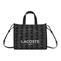 Lacoste Classic Logo Fashion Simple Tote Bag Shopping Bag Shoulder Handbag Unisex tote Black NF5177HK-R33 Black black