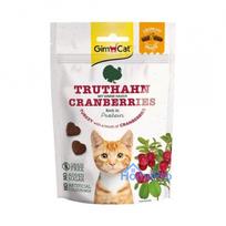 GIMCAT Crunchy Snacks Turkey with Cranberry - cat treat - 50g