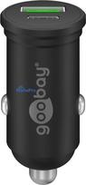 Goobay Dual-USB Car Fast Charger USB-C PD (Power Delivery), 45 W
