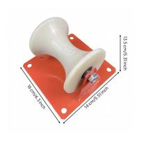Wire Pulling Pulley | Heavy-Duty Steel Construction, Cable with Nylon