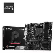 MSI PRO B550M-P WIFI6E pagrindinė plokštė