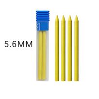 5.6mm Metal Mechanical Pencil 2B/4B/6B/8B Pencil Refill Art Painting Drawing Writing Tool Sketch Comics Design Automatic yellow