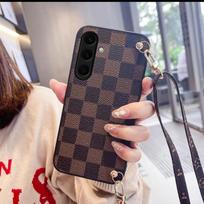 Applicable to Samsung s24plus mobile phone case ultra protective case Galaxys23 anti-drop s22 leather pattern silicone soft case samsung galaxy note10+ black