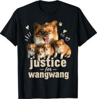 Teisingumo Wangwang marškinėliai M beige