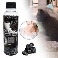 Cat Litter Deodorant Beds Easy to Use Odor Removers Eliminate Pee for Black white