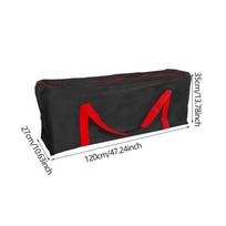 Folding Electric Scooter Bag Carrying for Travel Easy Transport Men Black Red red