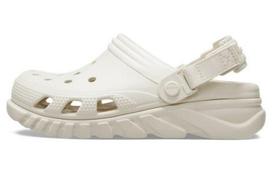 Crocs Duet Max Clog EVA Clogs Unisex Concrete Gray 208776-160 42-43 white