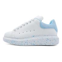 Alexander McQueen Larry Oversized Low Top Sneakers 'White Sky Blue' Women's 708068WICG78973 35 white