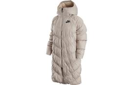 Nike Sportinis striukė su pūku Moteriška Ecru DV0775-008 L gray