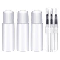 Envelope Sealer 3 Piece Moistener Tool With Sponge Tip for Office Mailing, Home Correspondence Invitation and Paper Craft 1 white