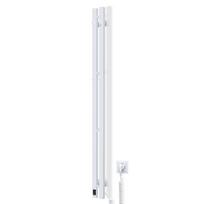 Elektrinis rankšluosčių džiovintuvas Navin Siluet Quadro, 90*1500, Sensor, 12-134053-0915, baltas, (laidas dešinėje) | NAVIN0266