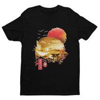 Anime Ghibli Totoro Bus Stop T Shirt Size S - 5Xl Gift For Friends 100 brown