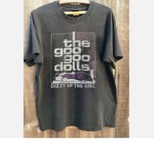 Unisex shirt Cotton Oversize Large Size The Goo Goo Dolls Album Promo Charcoal Unisex M gray