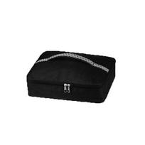 Cross-border Stainless Steel 316 Insulated Bento Lunch Box with Compartments for Home, Office, or Student Use. black